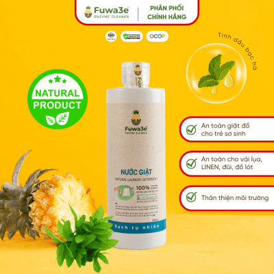 Nước giặt Fuwa3e (Hương bạc hà) 500ml