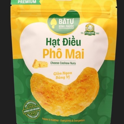HẠT ĐIỀU PHÔ MAI BÀ TƯ GÓI 65G