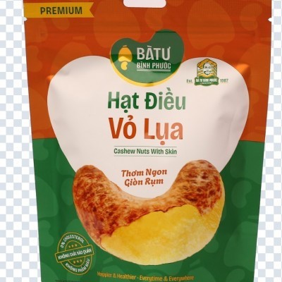 HẠT ĐIỀU VỎ LỤA BÀ TƯ GÓI 65G