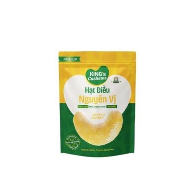 HẠT ĐIỀU NGUYÊN VỊ KHÔNG MUỐI BÀ TƯ GÓI 65g