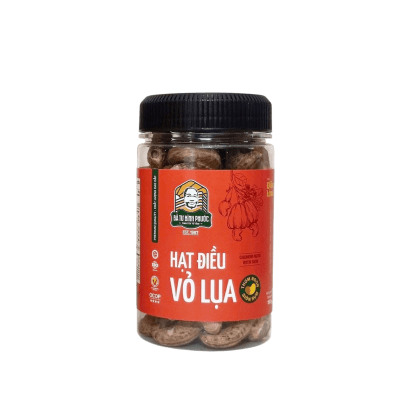 Hạt điều vỏ lụa Bà Tư hộp 150g