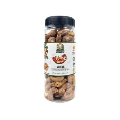 Hạt điều vỏ lụa Bà Tư hộp 250g 24
