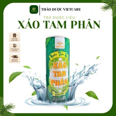 Lon Trà Thảo Mộc Xáo Tam Phân Khánh Hòa Pomtea - Đường phèn 