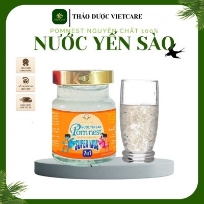 Nước Yến Sào Pomnest Super Kid 