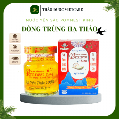 Nước Yến Sào Pomnest King Đông Trùng Hạ Thảo