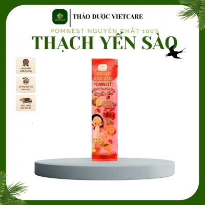 Thạch Yến Sào Pomnest Vị Dâu 