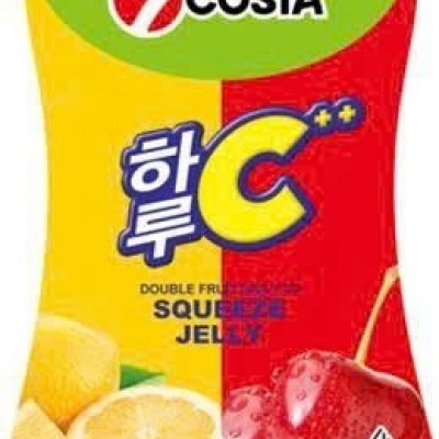 7COSIA-130ml Thực phẩm bổ sung: Thạch uống trái cây gấp đôi Vitamin C (Vị chanh - anh đào)