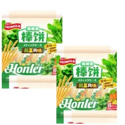 Hongle Bánh que giòn 118g HƯƠNG RAU CỦ
