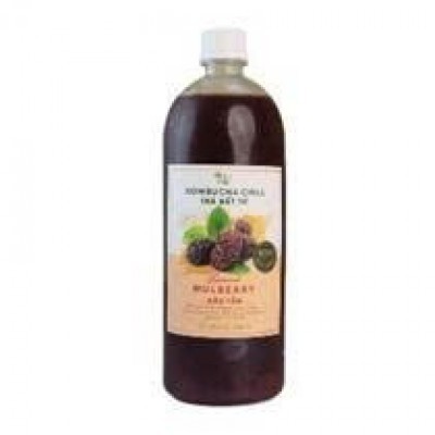 Vkombucha Chill trà bất tử 1000ml Dâu tằm 