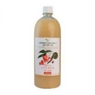 Vkombucha Chill trà bất tử 1000ml Vải 