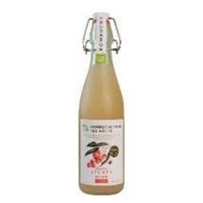 Vkombucha Chill trà bất tử 500ml Vải 
