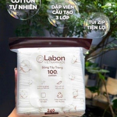Bông Tẩy Trang 240 Miếng
