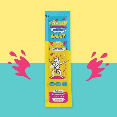Thạch xanh Kombucha Hasu Canxi 1.050g