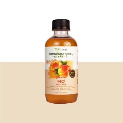 Vkombucha Chill trà bất tử 250ml Mơ