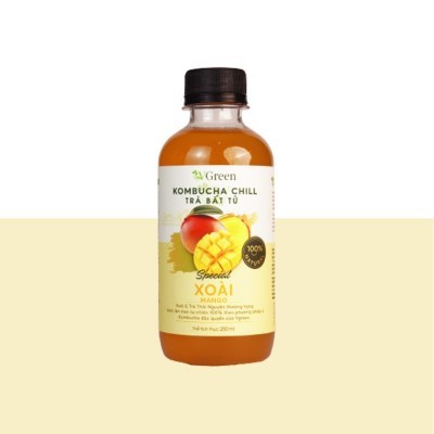 Vkombucha Chill trà bất tử 250ml Xoài