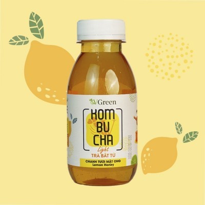 VKombucha Light 250ml vị Chanh tươi mật Ong