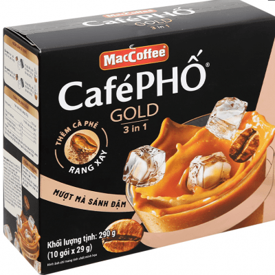 Cà phê sữa MacCoffee Café Phố Gold 3in1 290g