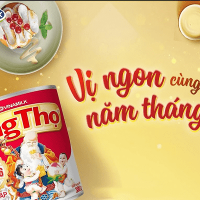 Sữa đặc có đường Ông Thọ Đỏ lon 380g