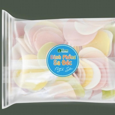 Bánh phồng tôm Rau củ tròn