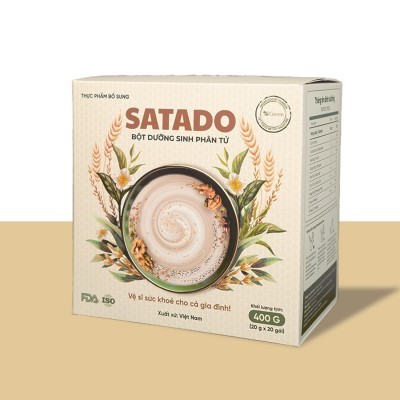 Thực phẩm bổ sung SATADO Bột Dưỡng Sinh Phân Tử 400g