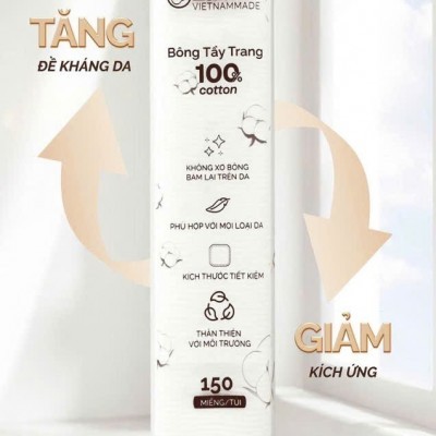 Bông Tẩy Trang LABON 150 Miếng