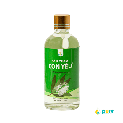  Dầu Tràm Con Yêu 100ml – 100% Từ Lá Tràm – Giảm Ho, Cảm Lạnh, Đuổi Muỗi – An Toàn Cho Bé Yêu & Mẹ Bầu