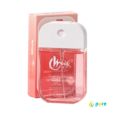 Dung Dịch Rửa Tay Kháng Khuẩn WINDY (Hồng) - Hương Cherry 