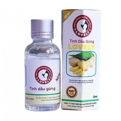 TINH DẦU GỪNG LOVELY 30ML