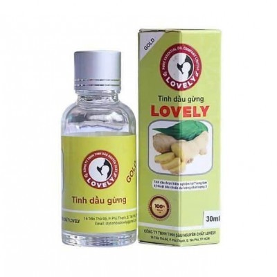 TINH DẦU GỪNG LOVELY 30ML