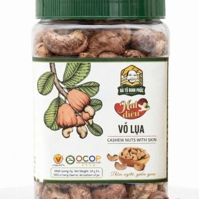 Hạt điều vỏ lụa Bà Tư hộp 400g - OCOP