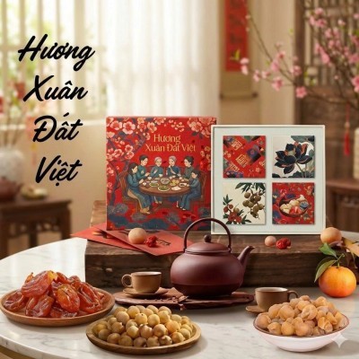 Hộp quà tết sum vầy 