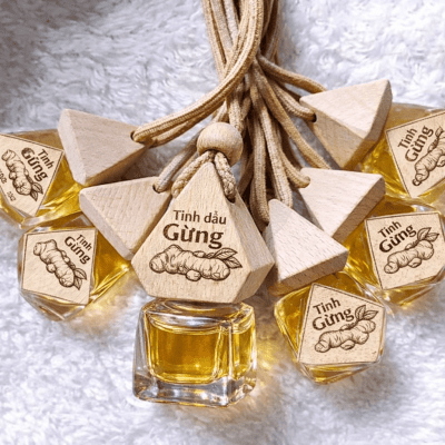 Tinh dầu treo xe ô tô, tủ quần áo hương Gừng 