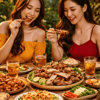 Sườn Nướng Tây Bắc 