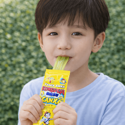 Thạch xanh Kombucha Hasu Canxi 1.050g