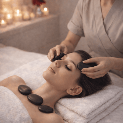 Đá nóng massage bộ 29 viên 