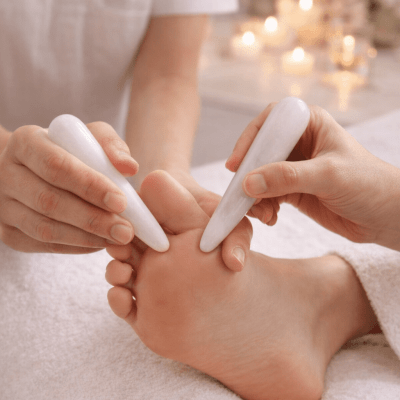 Đá cây ấn huyệt Cẩm thạch 