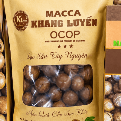  Hạt Mắcca size 23-25 hộp giấy Ocoop 3 sao MT FARM 