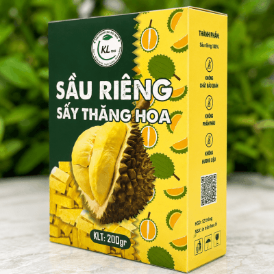 Sầu riêng sấy thăng hoa Ocoop 3 sao 