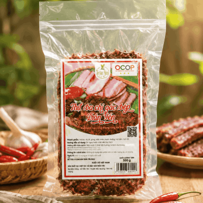 Lạp sườn Tây Bắc OCOP 3 sao