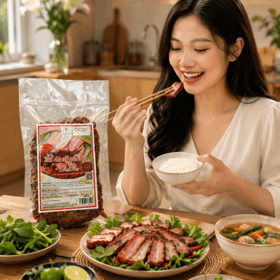 Lạp sườn Tây Bắc OCOP 3 sao