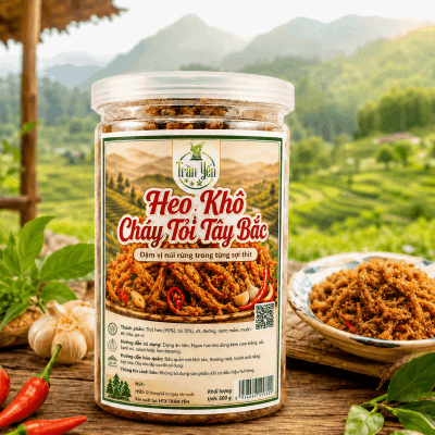 Heo Khô Cháy Tỏi Tây Bắc - Trần Yến 