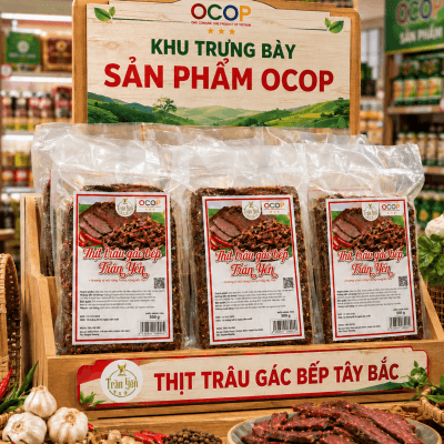 Thịt Trâu Gác Bếp Tây Bắc 