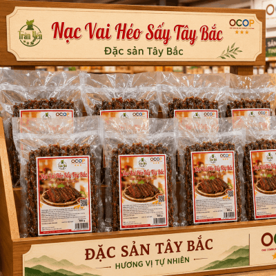 Nạc Vai Héo Sấy Tây Bắc 