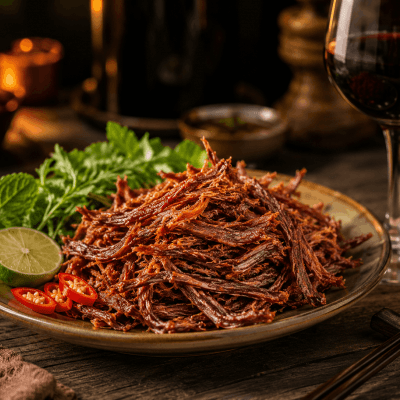 BÒ XÉ SỢI Trần Yến ĐẶT SẢN TÂY BẮC 
