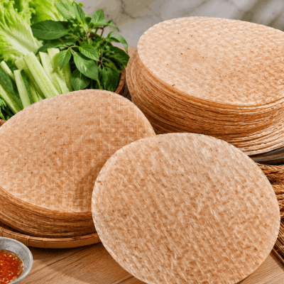 Bánh tráng ớt tròn - 400g 