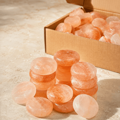 ĐÁ MUỐI HỒNG HIMALAYA MASSAGE TỰ NHIÊN 