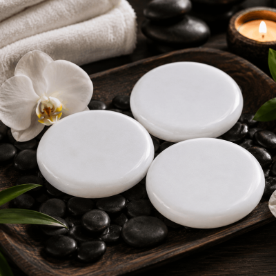 ĐÁ MASSAGE LẠNH TRÒN 6 × 1,5 CM