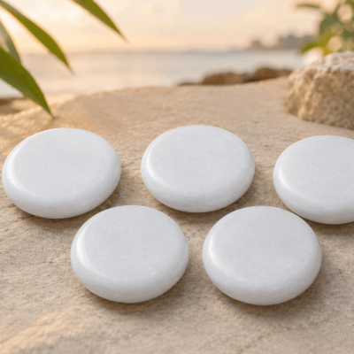ĐÁ MASSAGE LẠNH TRÒN 8 × 2 CM