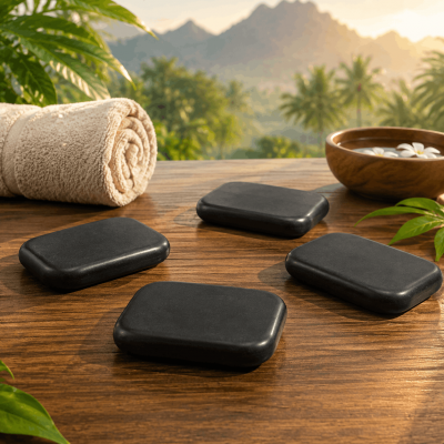 ĐÁ MASSAGE NÓNG CHỮ NHẬT